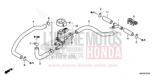 AIR INJECTION CONTROL VALVE VFR1200XG de 2016